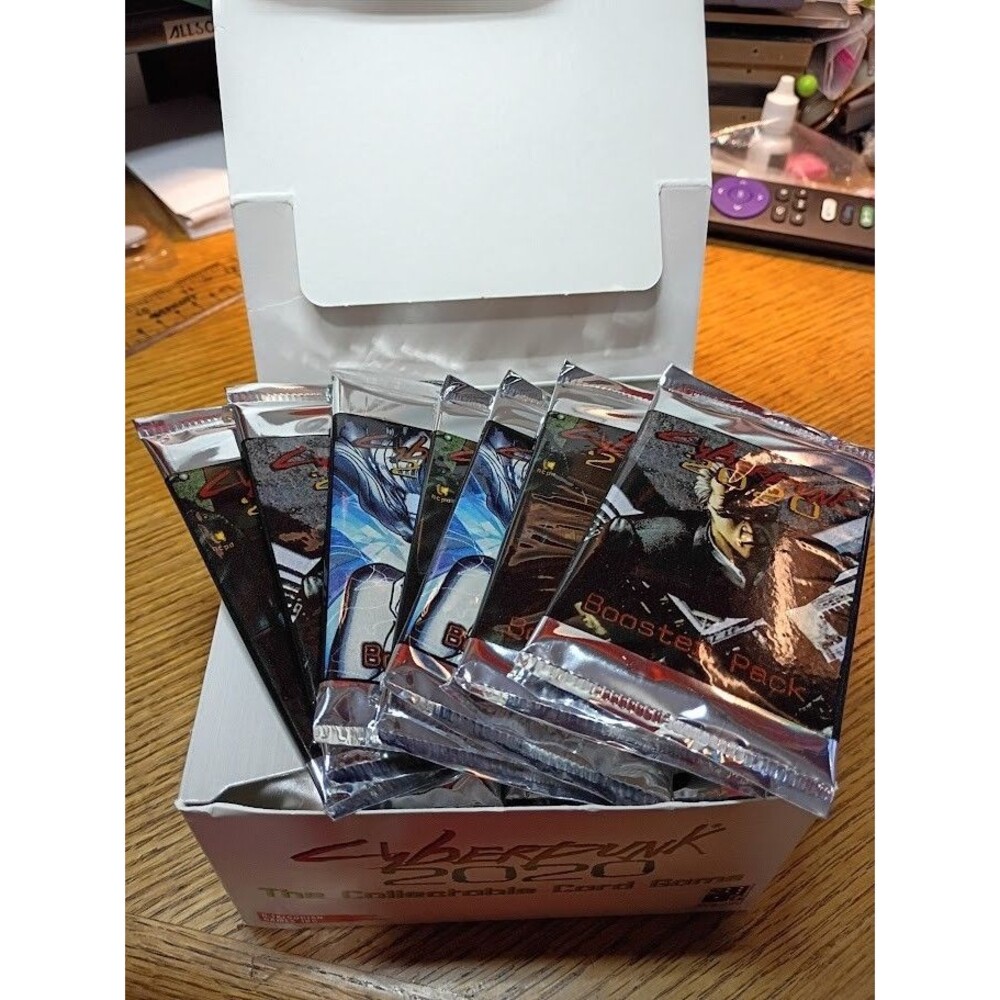 Cyberpunk CCG 2020 Edition Booster Packs. SEALED New Open Box (starters sealed) - Picture 1 of 5